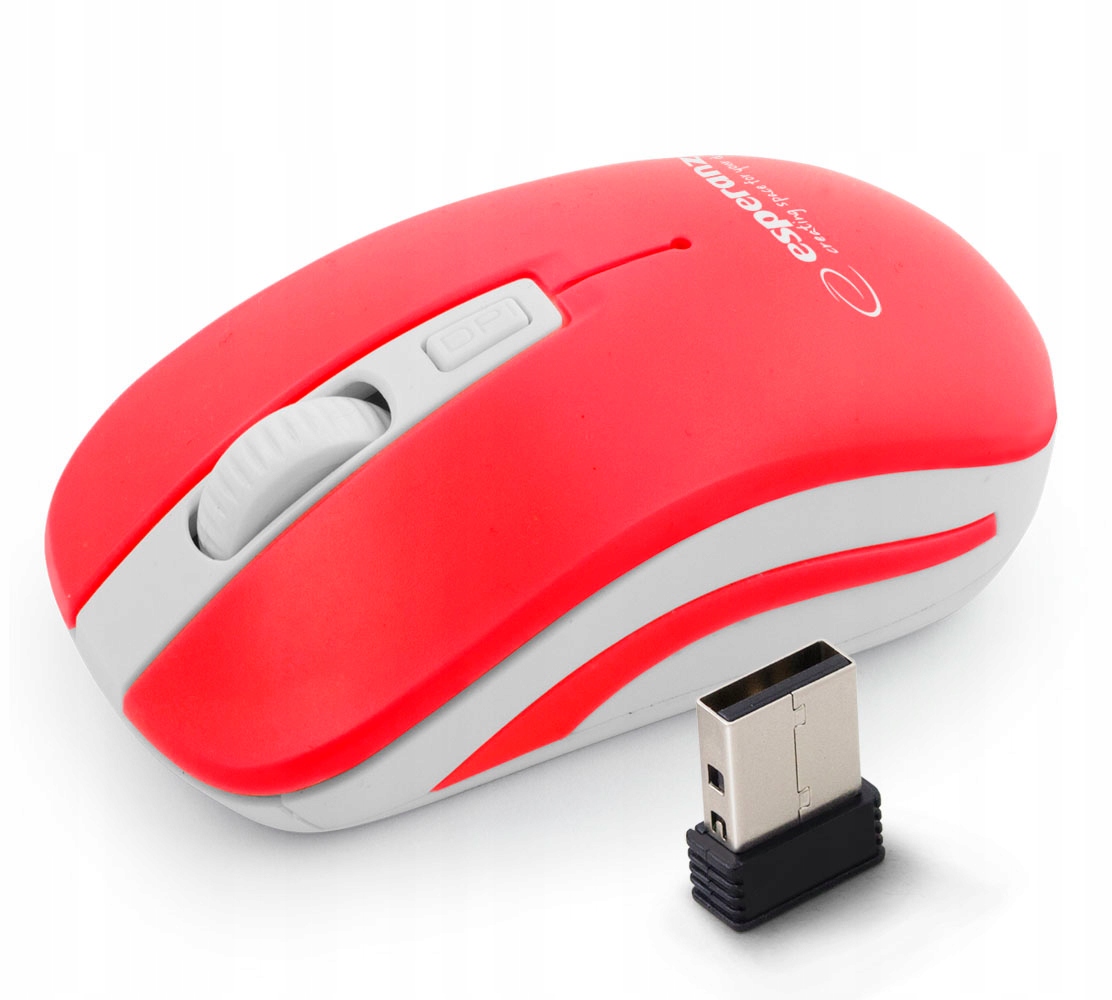 

Mysz Myszka Bezprzewodowa Esperanza Uranus Red