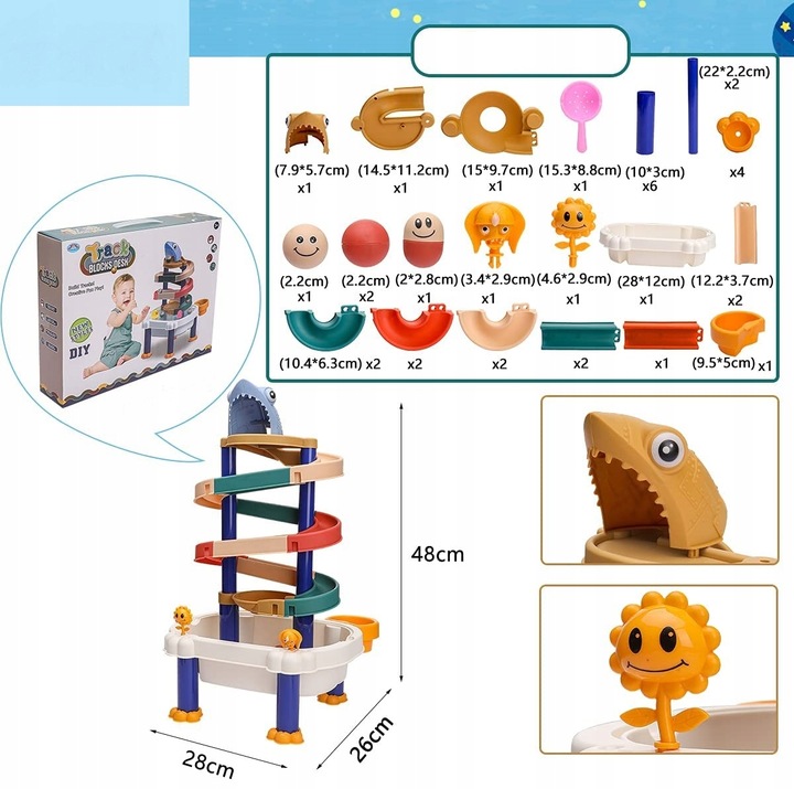 Stolik do piasku i do wody zjeżdżalnia wodna JJ868 Bohater brak