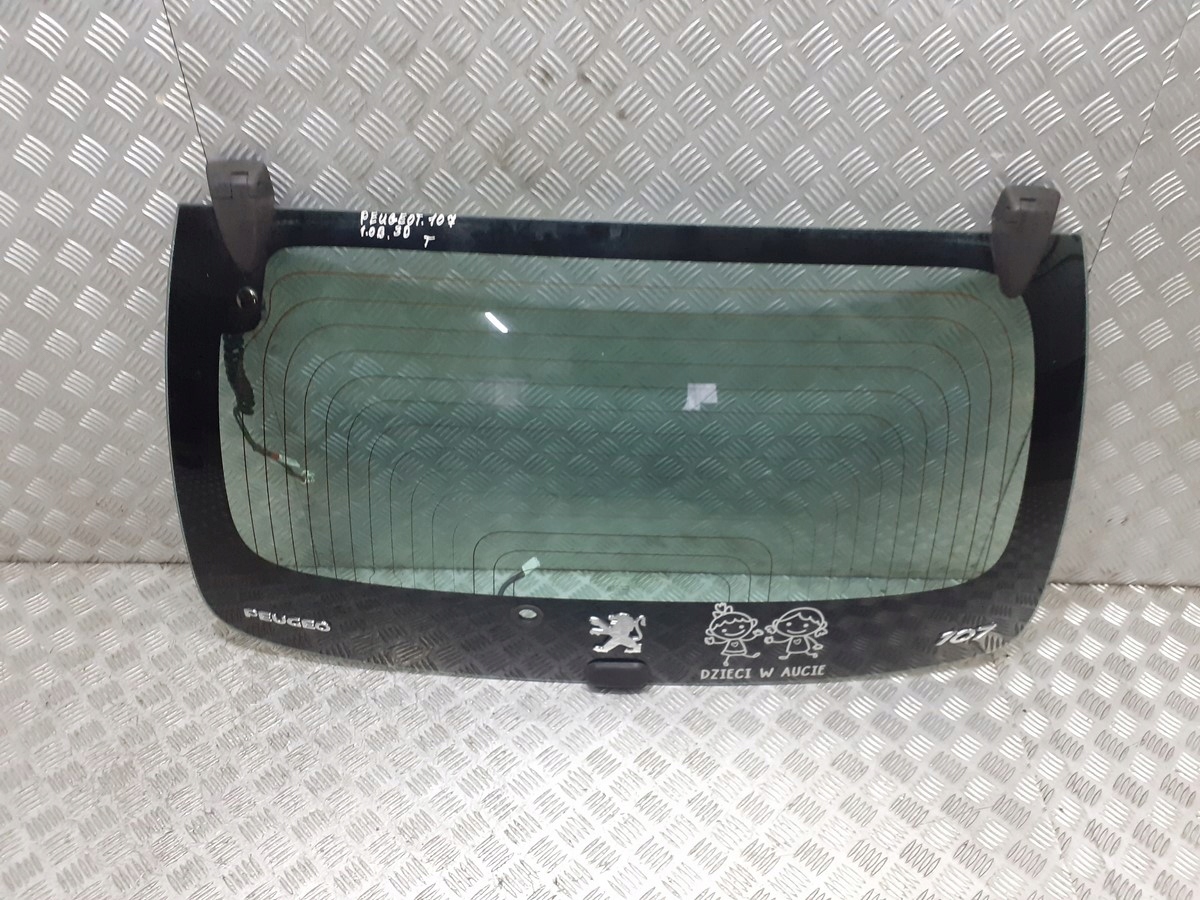 SZYBA TYLNA PEUGEOT 107