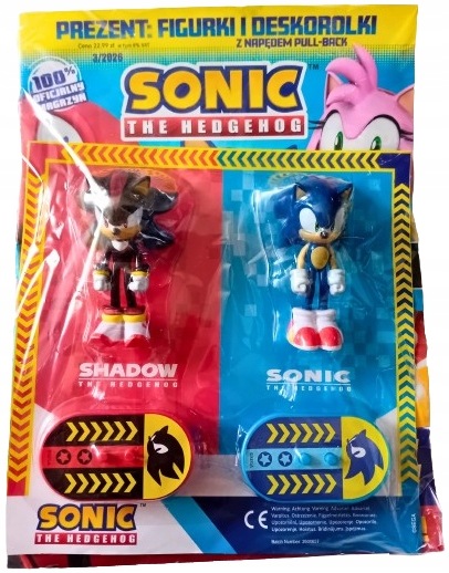 Sonic The Hedgehog 3/2026 Sonic i Shadow figurki