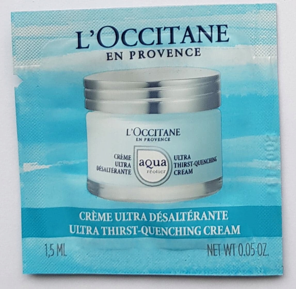 

L'occitane Aqua Reotier Ultra Thirst-Q krem 1,5ml