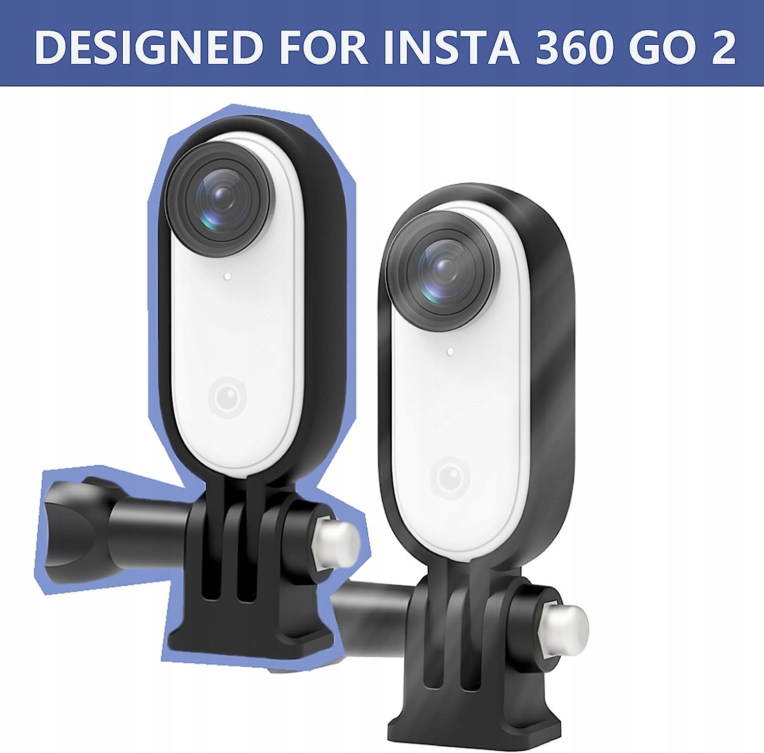 MOCOWANIE RAMY ADAPTER KAMERY+1/4" DO Insta360 GO2 Model FC-G2