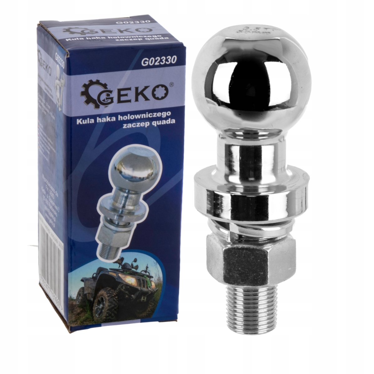 Zaczep Haka Holowniczego Hak Quad Traktorek 3,5 T G02330 Kula haka