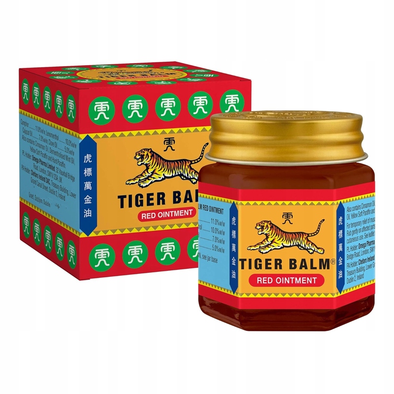 Tiger Balm – Czerwony Balsam Tygrysi