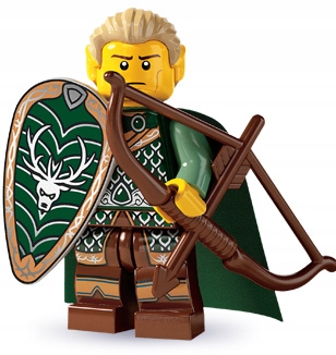 Nowa Figurka Lego Minifigures Seria 3 Elf col042 z 8803
