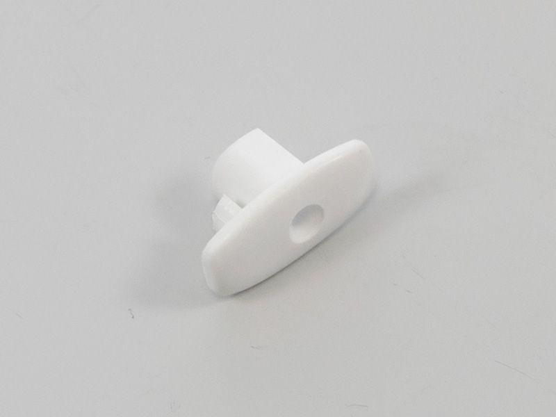 Zaślepka, zatyczka belki obciążającej aluminiowej 8x16mm rolet - 10 sztuk Rodzaj obciążnik