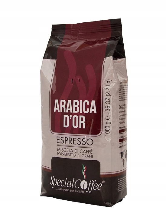 SpecialCoffee Arabica d'Oro 100% arabica 1 Kg zrnková káva