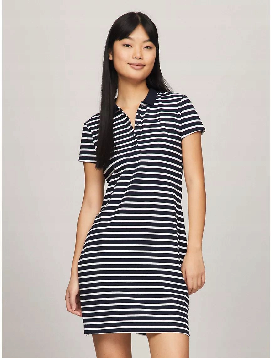 Tommy Hilfiger dámské polo šaty s límečkem M