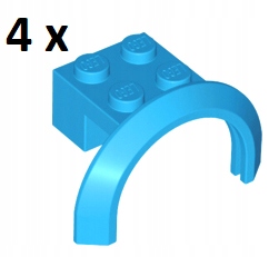 

Lego Dark Azure 4x2 1/2x1 2/3 Błotnik 50745 4szt