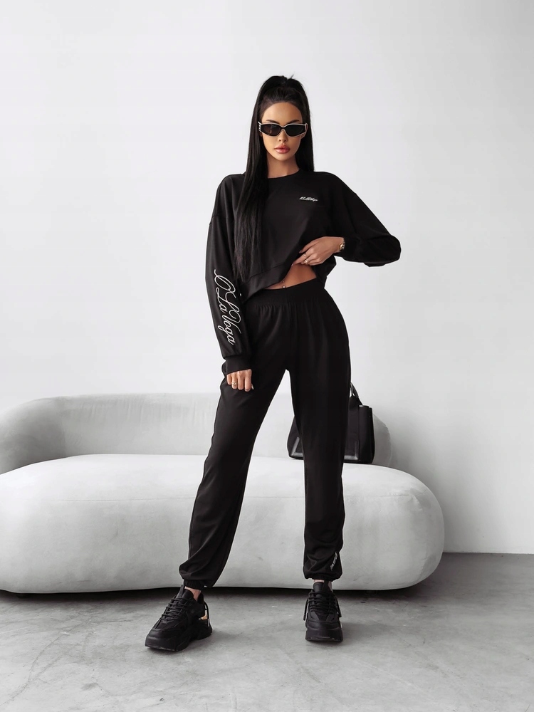 Komplet damski Olavoga Branch 2025 czarny M