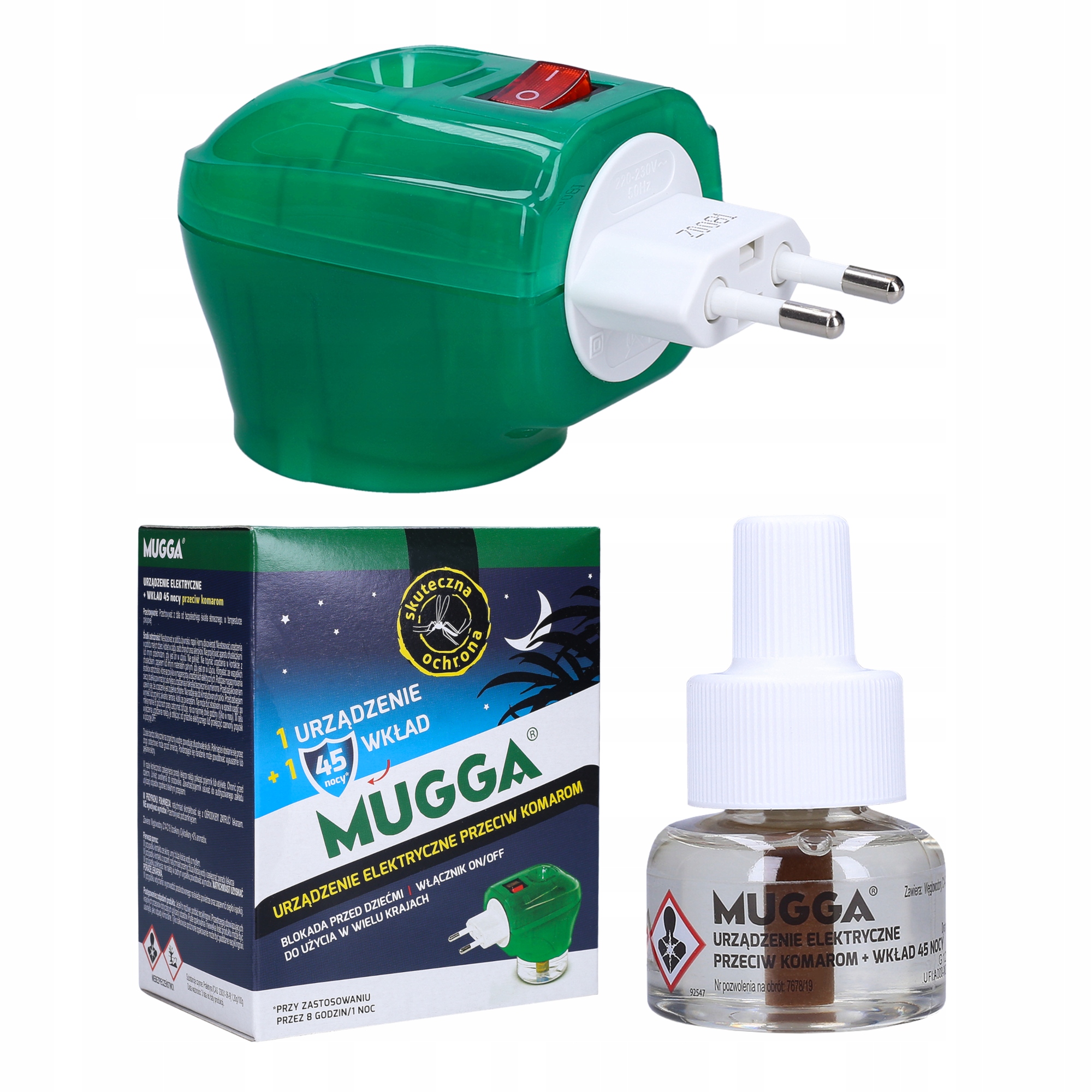 

Elektrofumigator Na Komary Elektro Wkład Mugga
