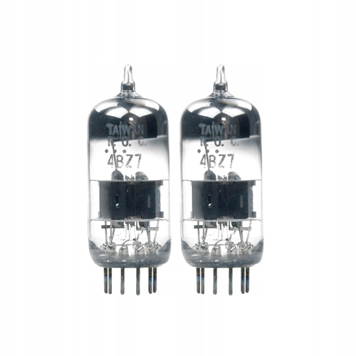 4BZ7 4BQ7A, 4BS8, 4BC8, ~5BK7 Black Plate Nos – 2 ks – vybraný pár