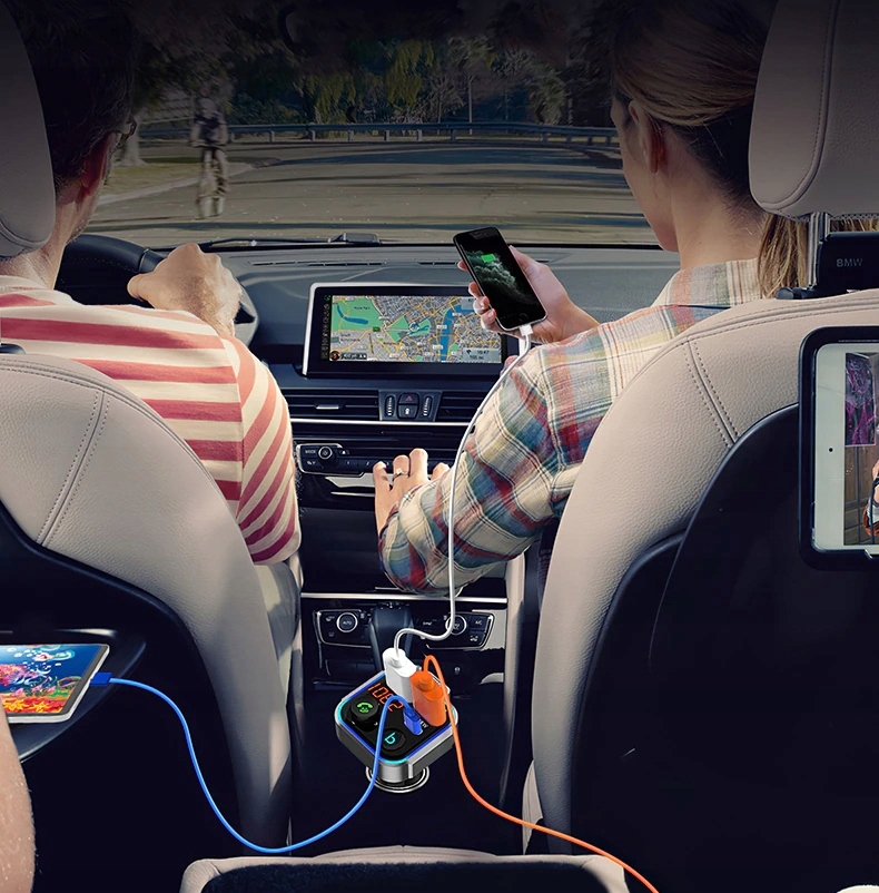 TRANSMITER FM BLUETOOTH SZYBKA ŁADOWARKA QC USB PD Marka LTC