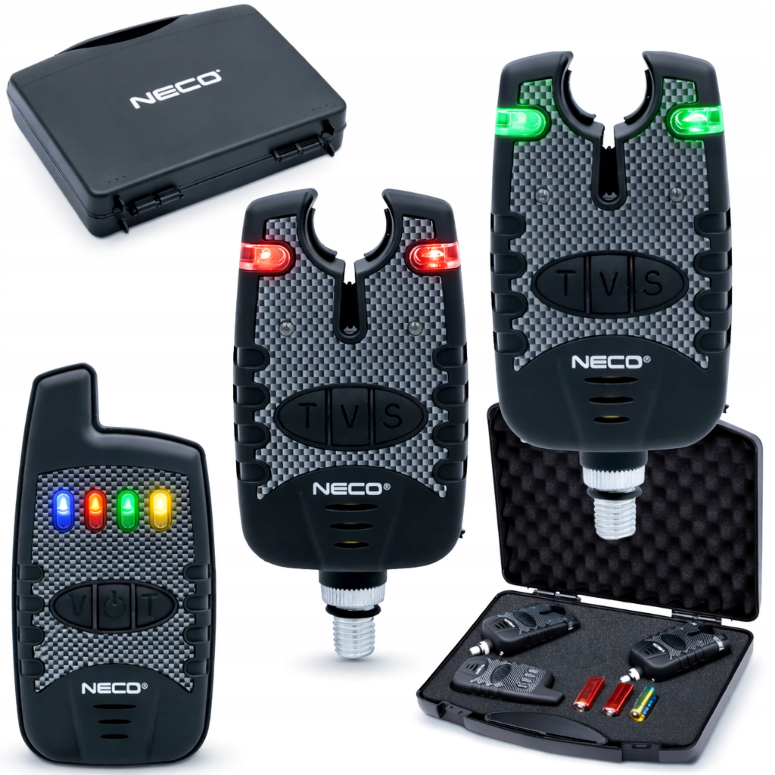 Zestaw Sygnalizatorów Brań z Centralką Neco Night Sensor 2+1 92002