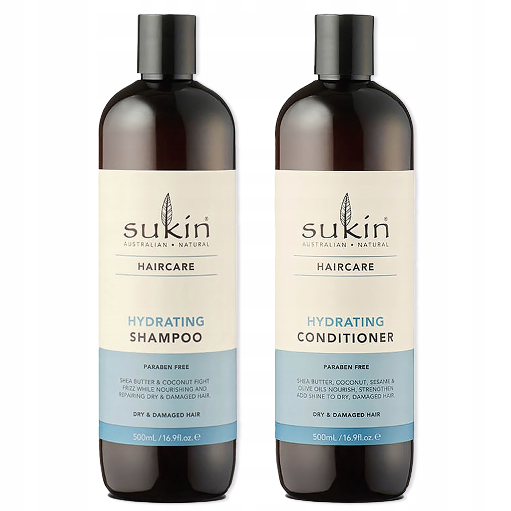 

Sukin Hydrating Zestaw Nawilżający Szampon Odżywka