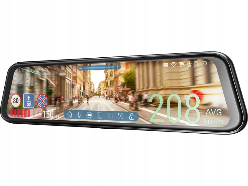 Navitel MR750 Smart Autokamera cúvacia kamera Gps Wi-Fi