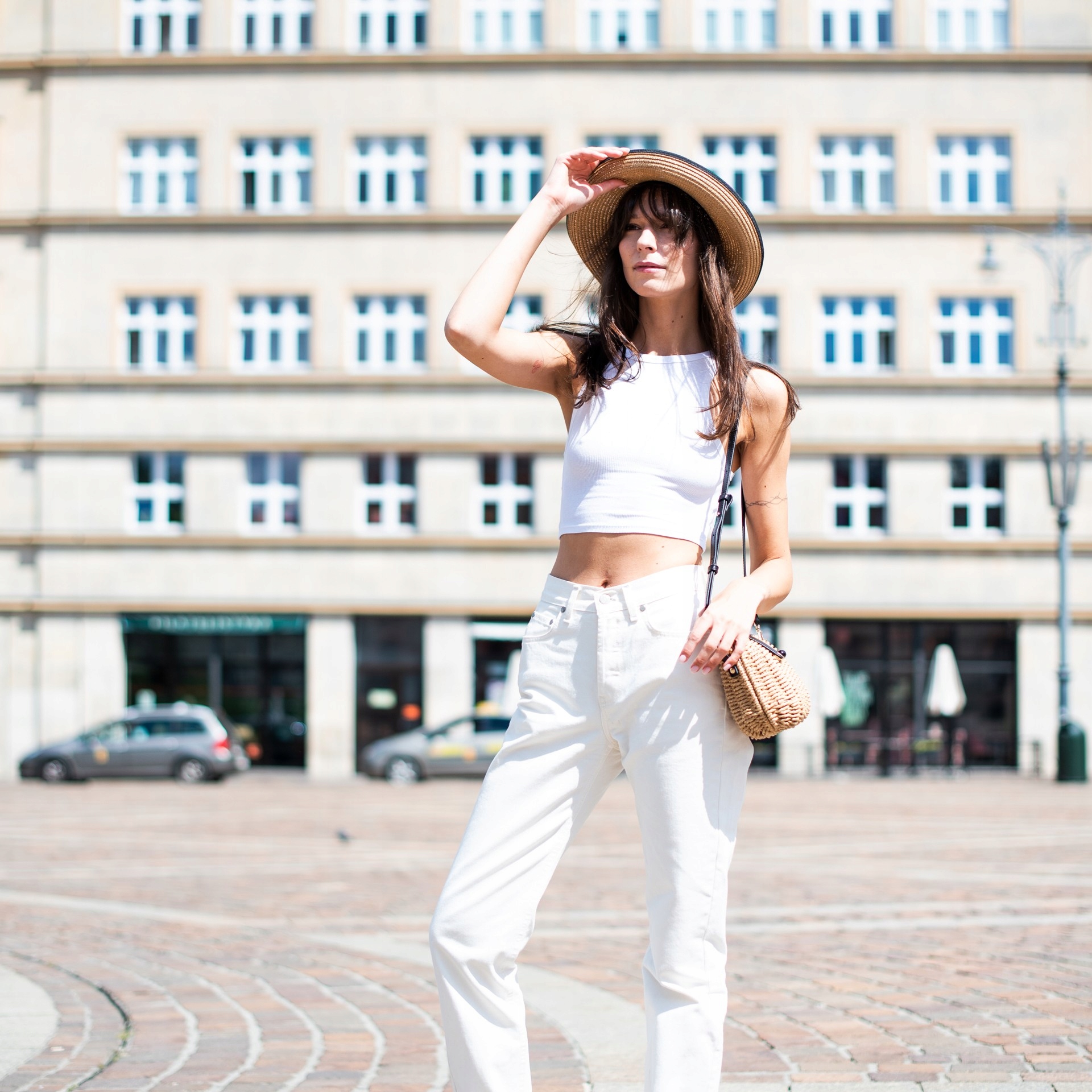 Koszyk LETNI torebka plażowa Perama tr22160-1 Marka Szaleo