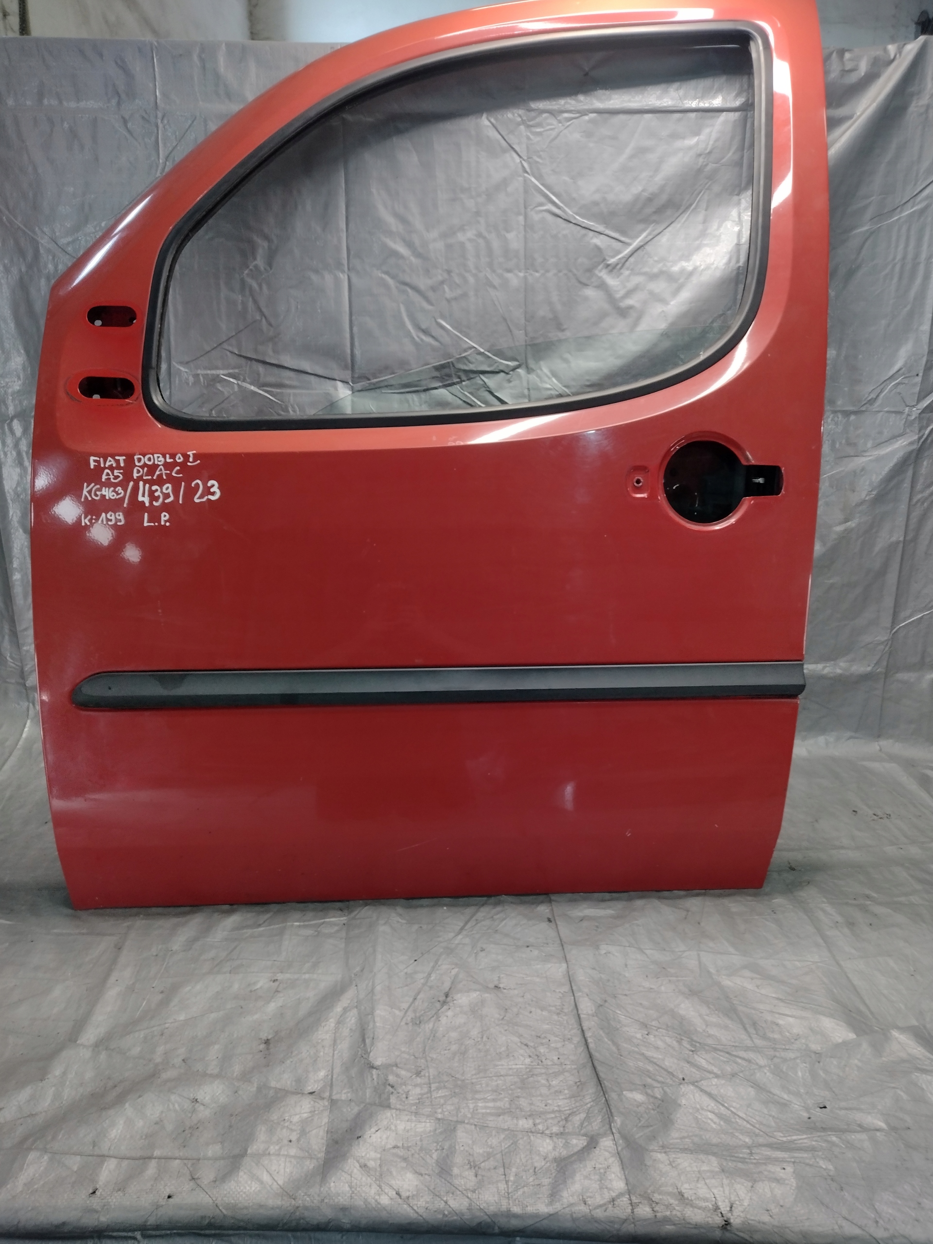 door front left Fiat Doblo and before lift k:199