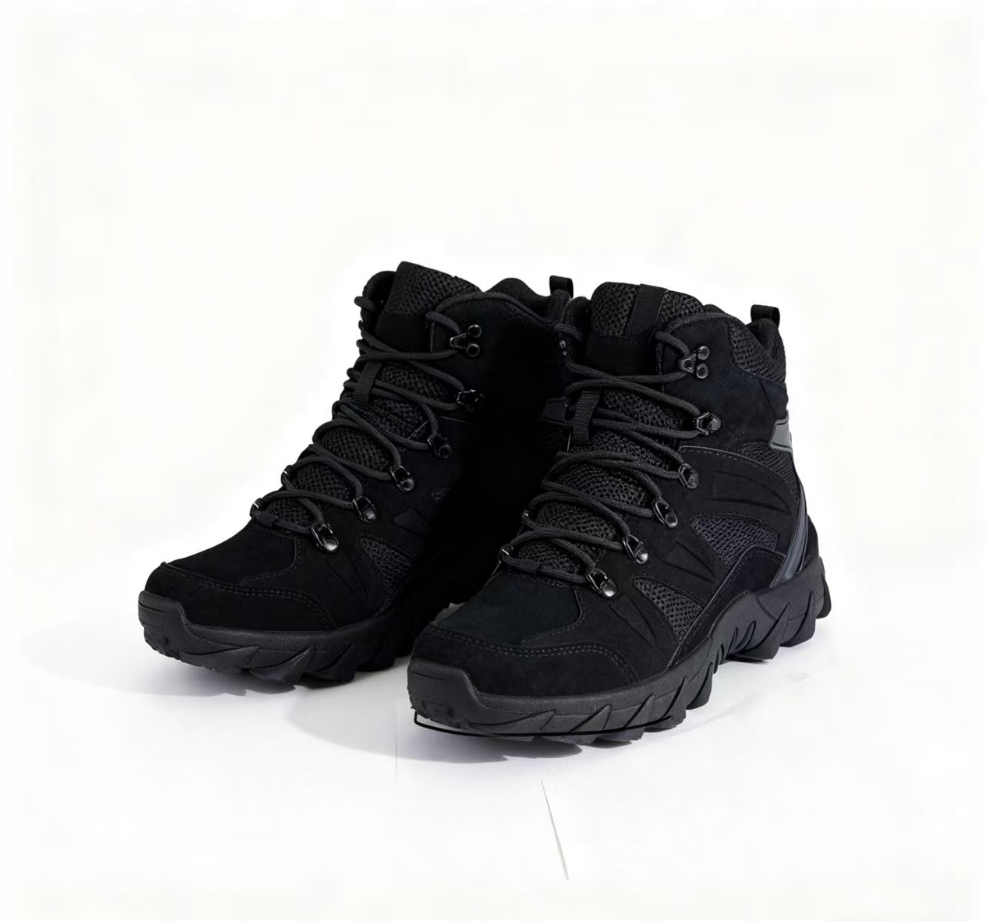 Taktické Vojenské, Voděodolné Trekové Kožené Boty