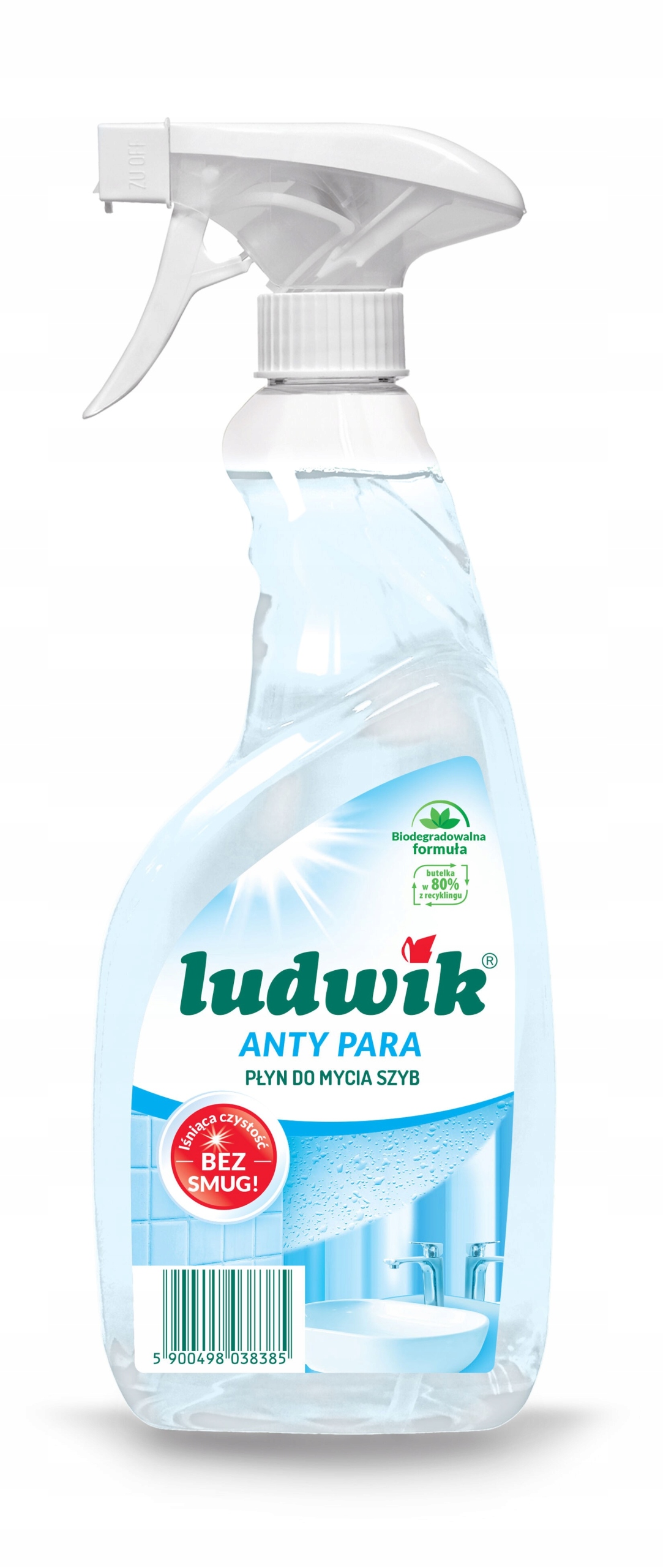 

Płyn do szyb Ludwik Anty Para spryskiwacz 600 ml