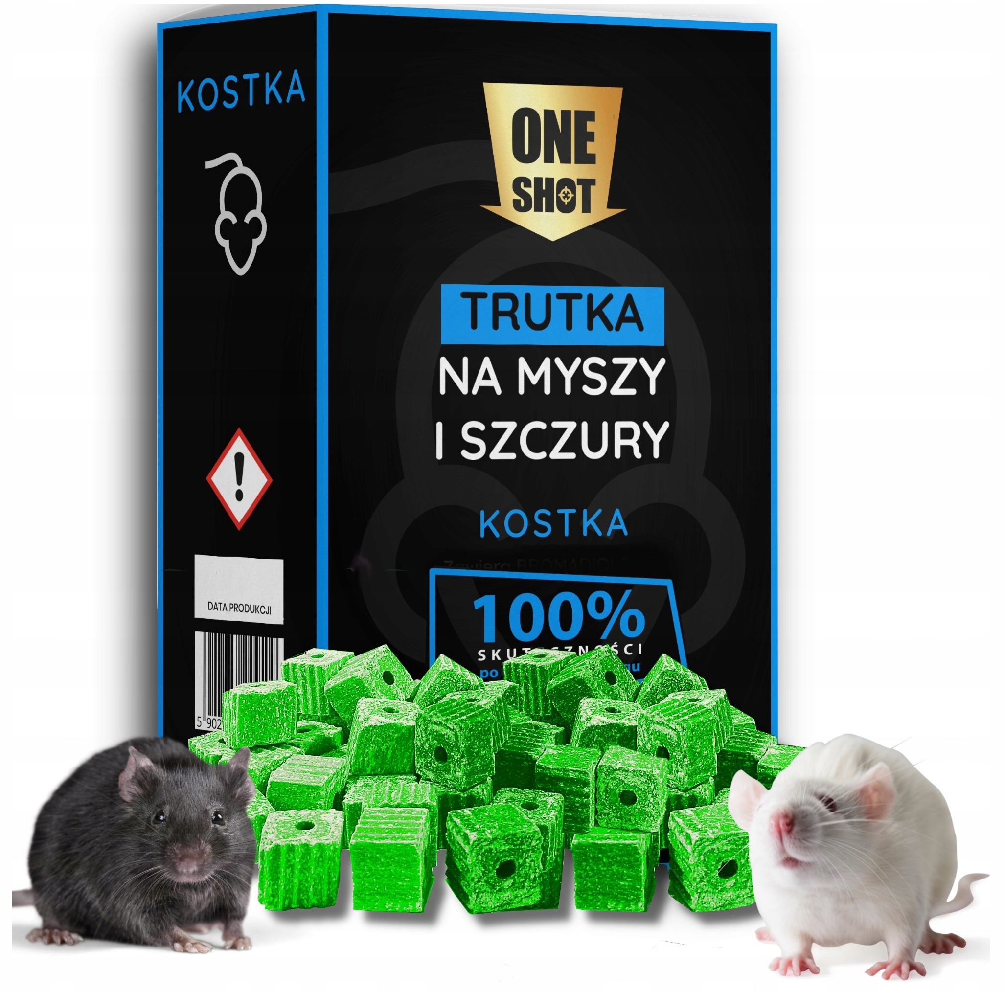 

Silna mumifikująca wysuszająca Trutka na Myszy 1kg