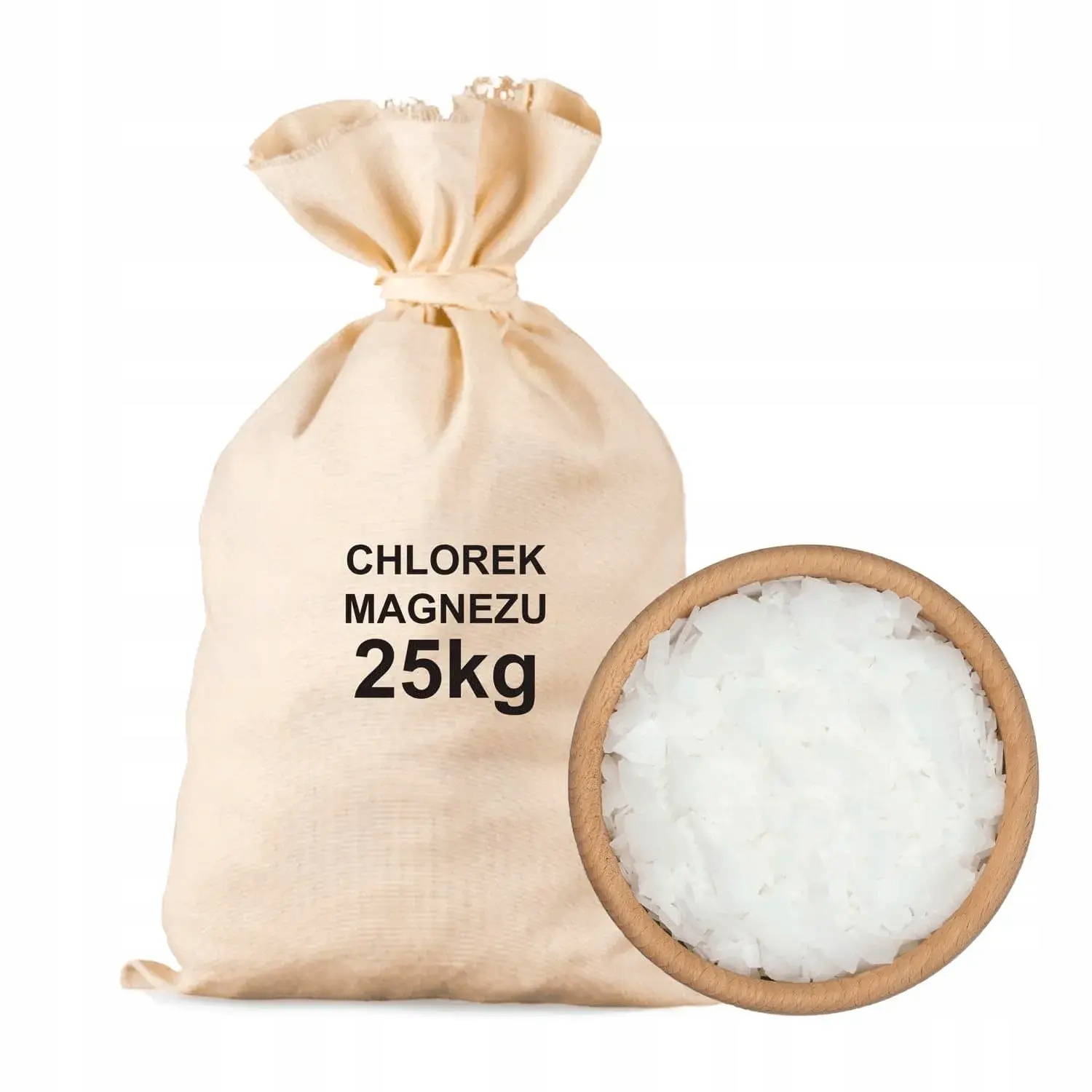 Chlorek Magnezu Sześciowodny 25kg Czysty płatki farmaceutyczny