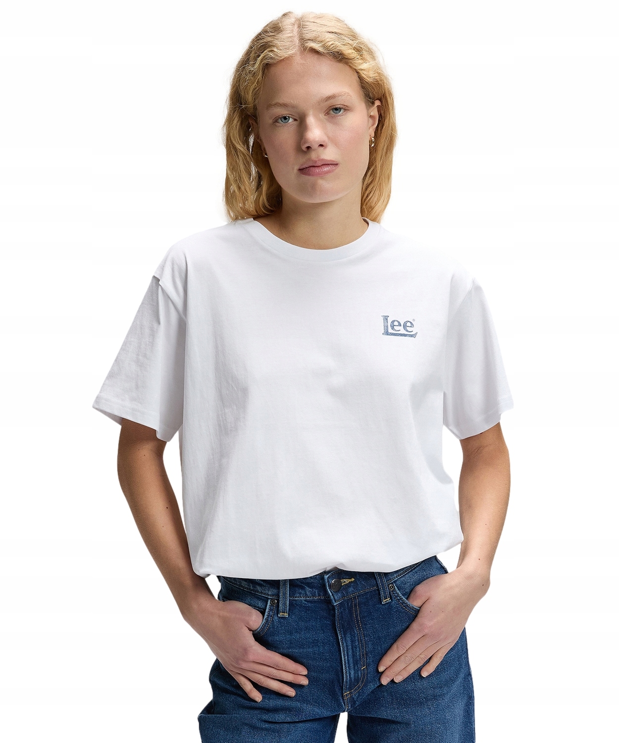 Tričko Lee Modern Maker Tee 112377785 Bright White S