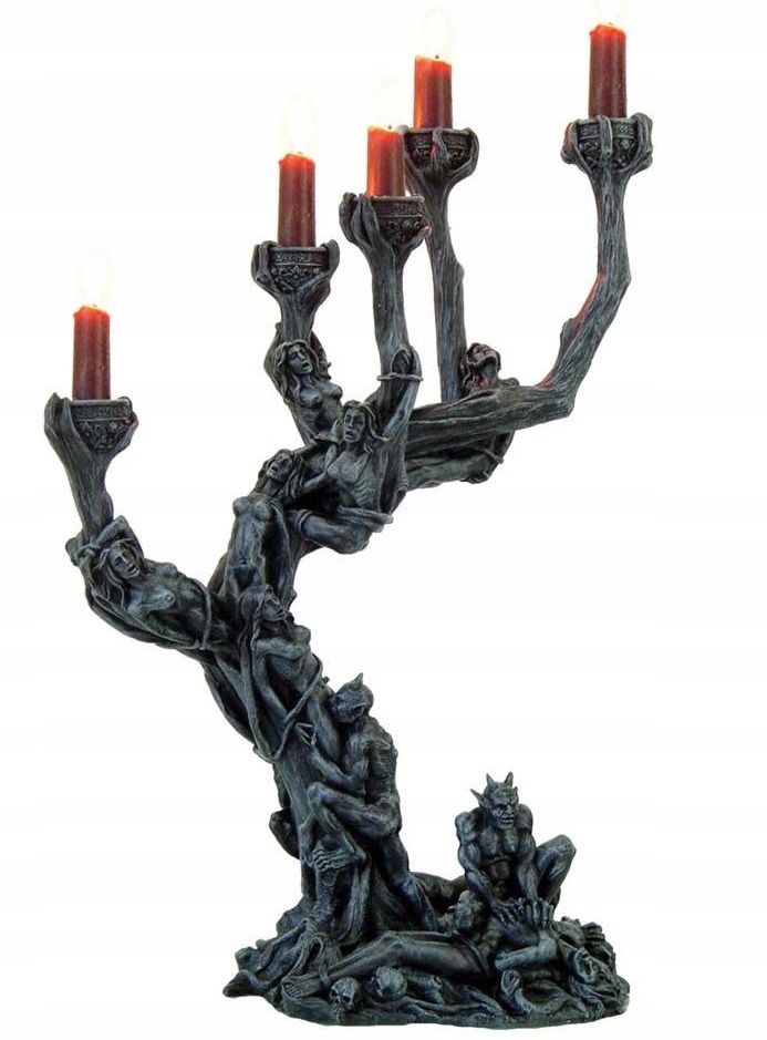 Hells Demons Świecznik Ozdoba Figurka Anglia