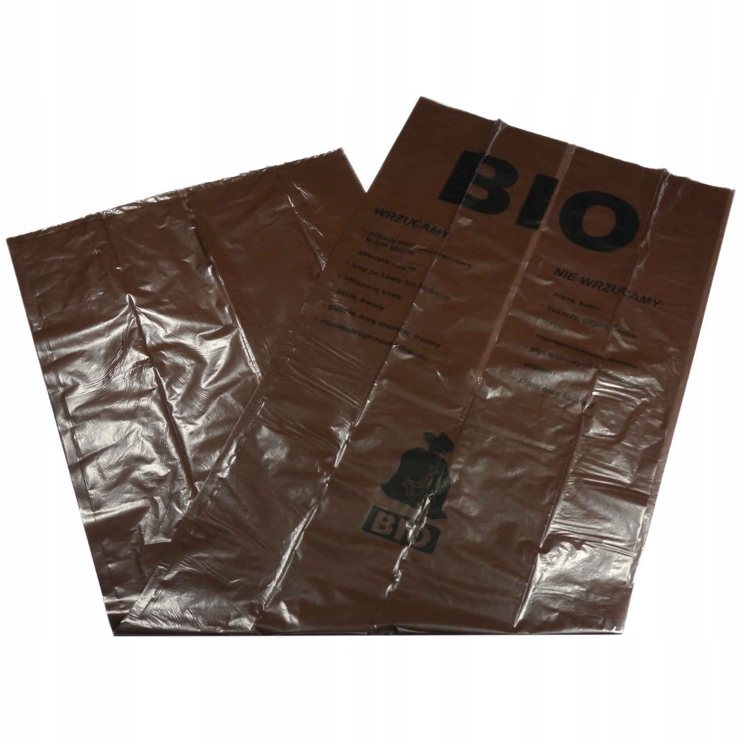 

Worki Do Segregacji Bio Brązowe 120L X 10 Sztuk