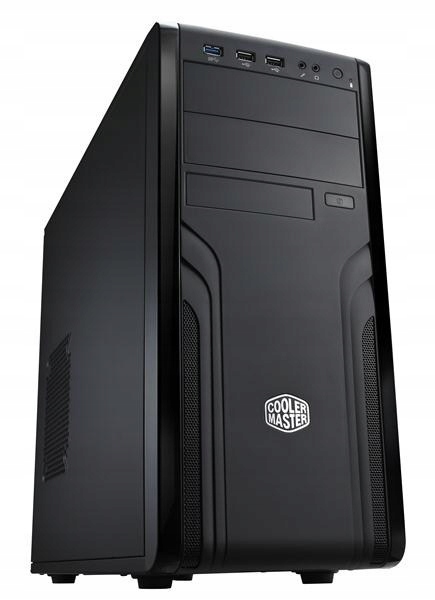 Cooler Master case Force 500, Atx, 1x 120mm Fan, Černá FOR-500-KKN1