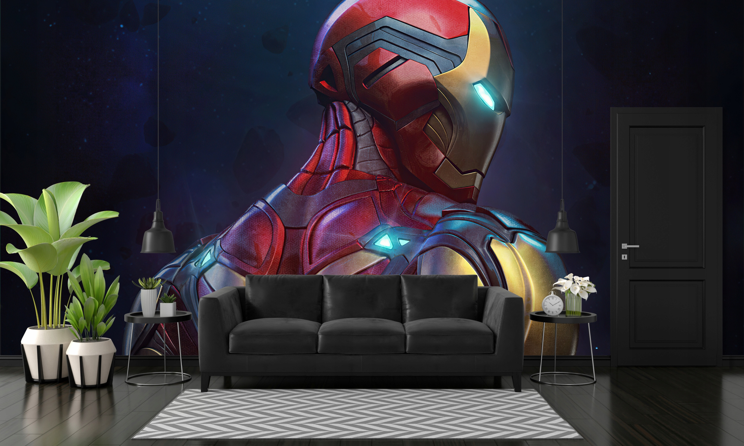 Tapeta winylowa Premium 300g 300x210 Iron Man Długość 2.1 m