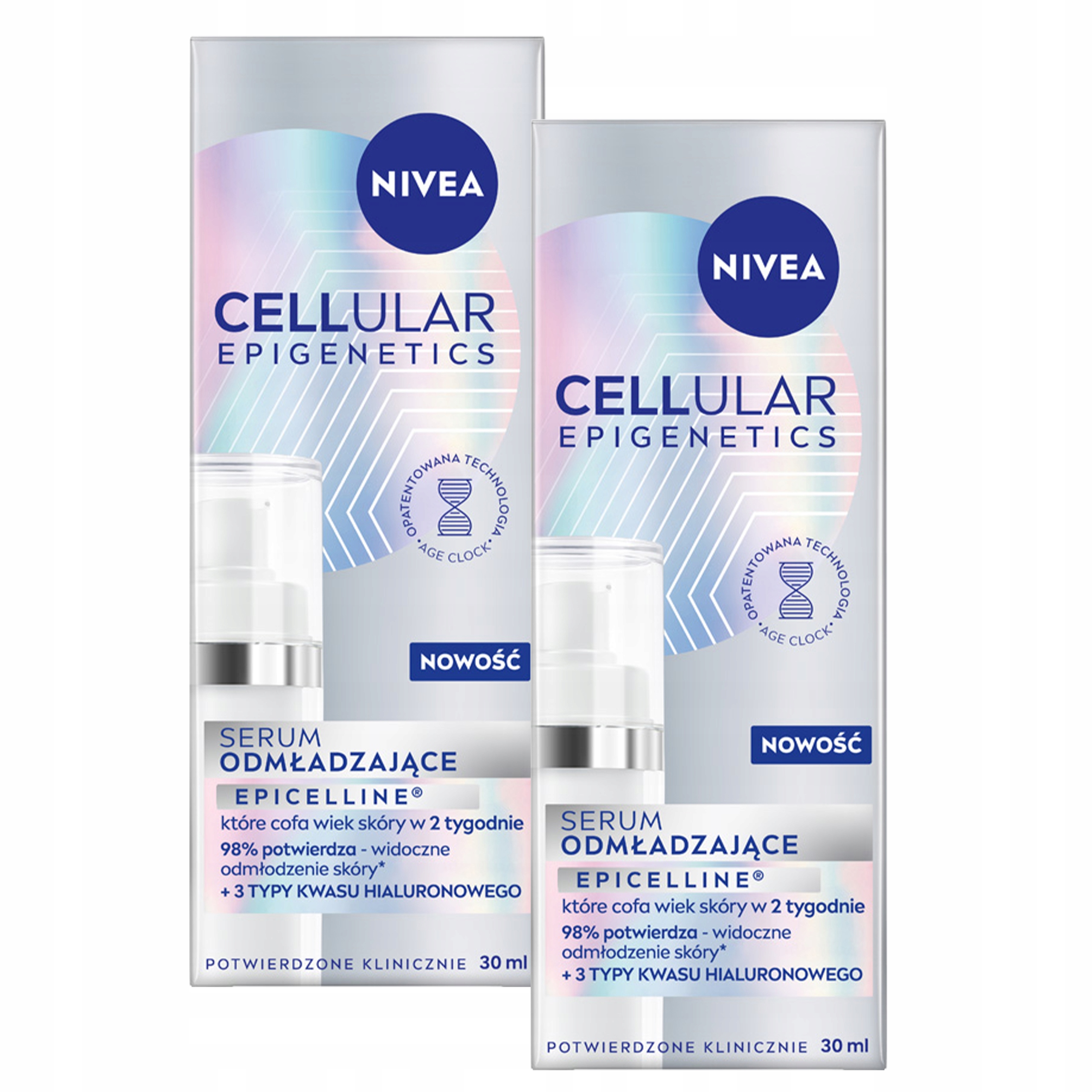 2 x Nivea Cellular Epigenetics protivráskové omlazující sérum 30 ml