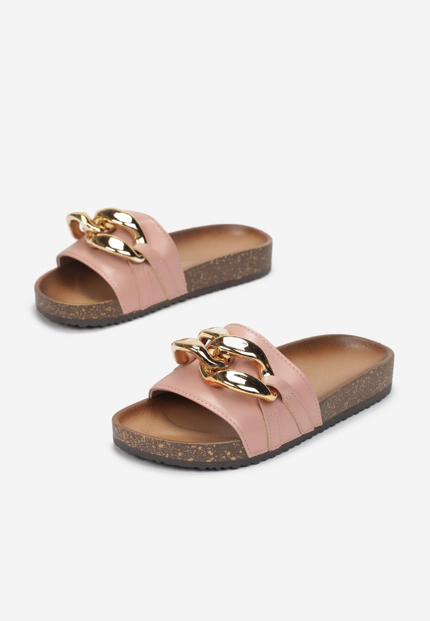 

Born2Be Różowe Klapki damskie 39