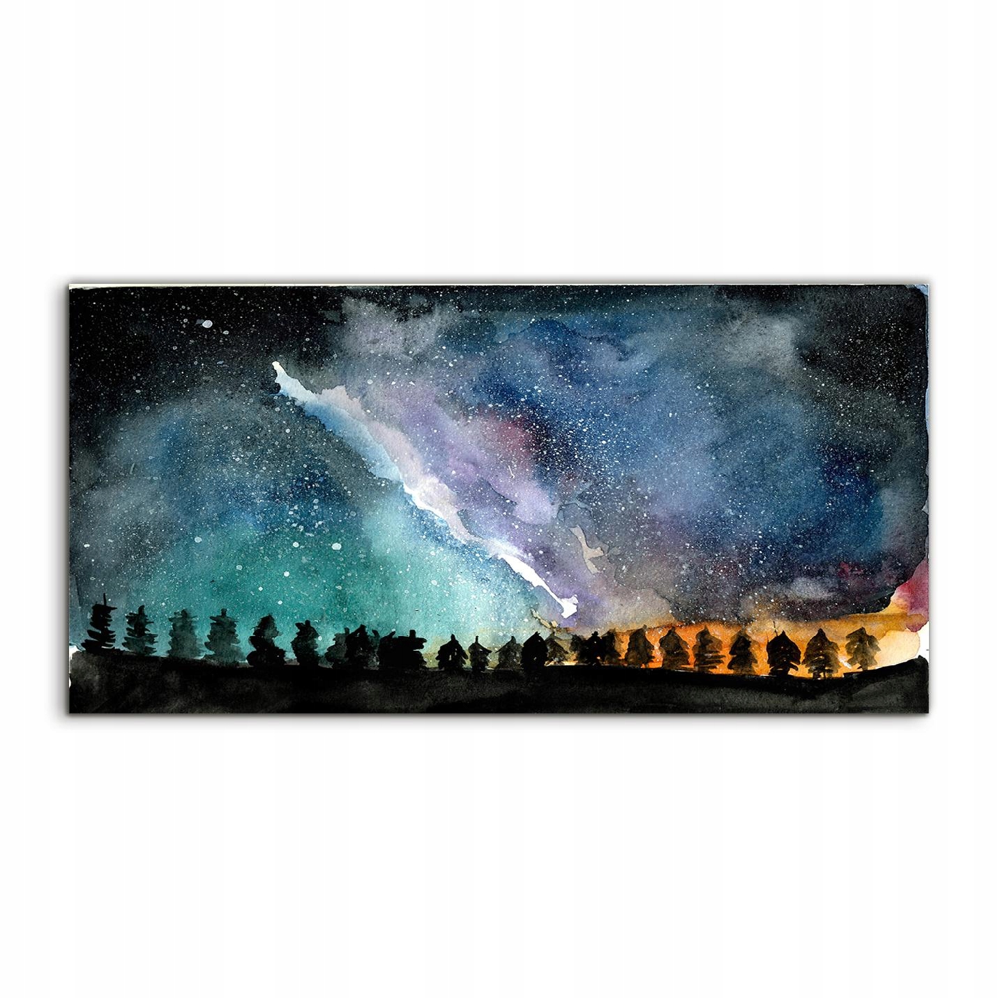 

Fotoobraz akryl 100x50 nowoczesny Kosmos Akwarele