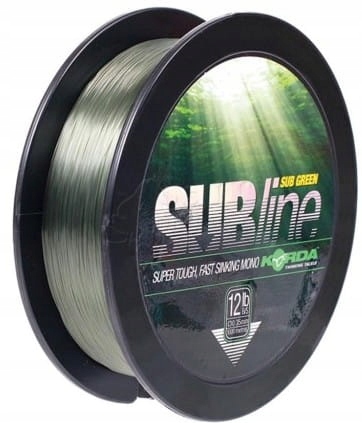 Korda Żyłka Subline Ultra 0.35mm/1000m Zielona