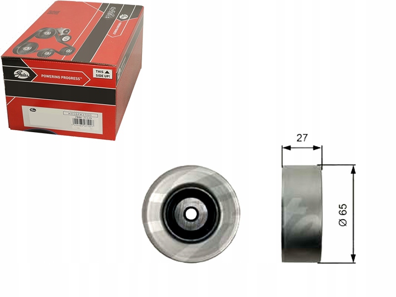 T36451 - НАПРАВЛЯЮЩИЙ РОЛИК С ЗУБЧАТЫМ КЛИНОВЫМ РЕМНЕМ G