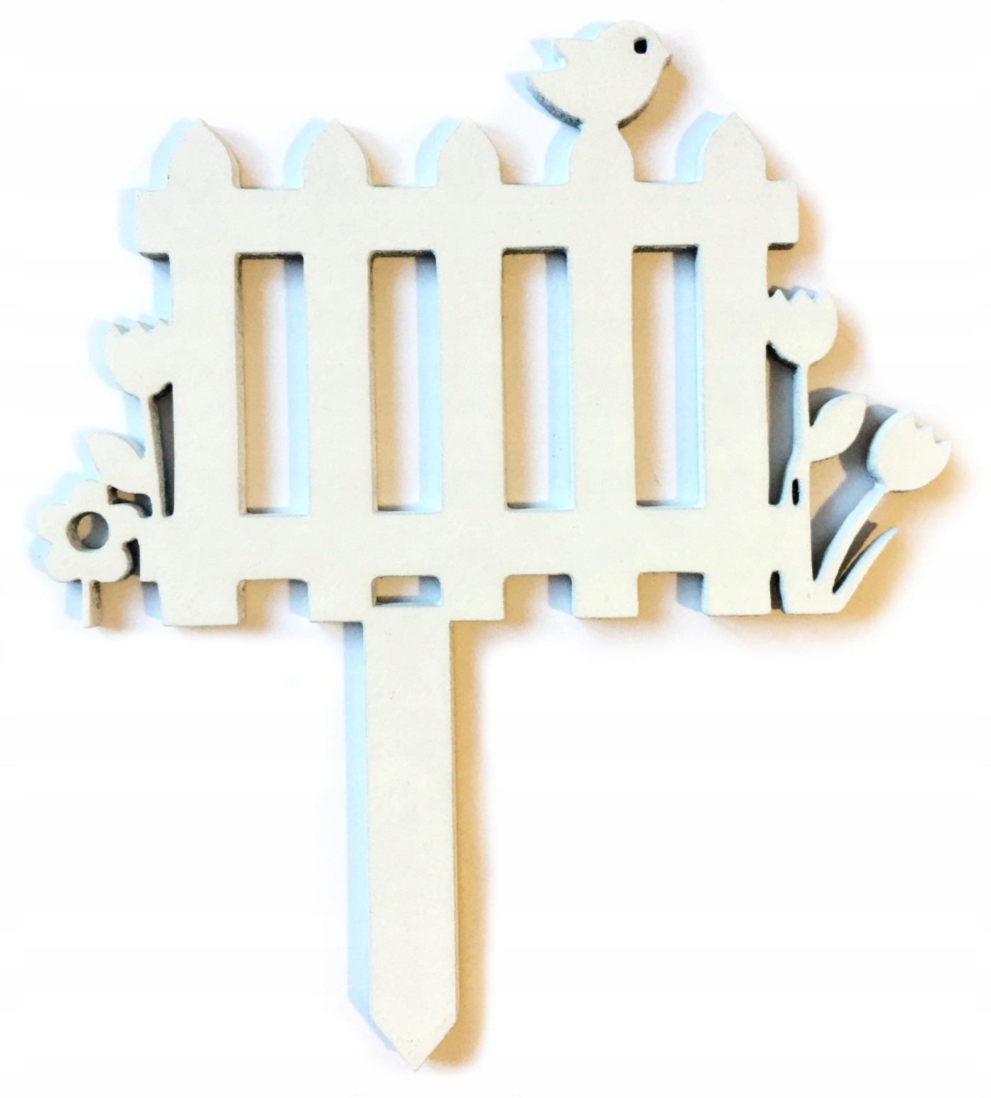 TOPPER PŁOT LAS W SŁOIKU SZKLE 12CM 10SZT KWIATY