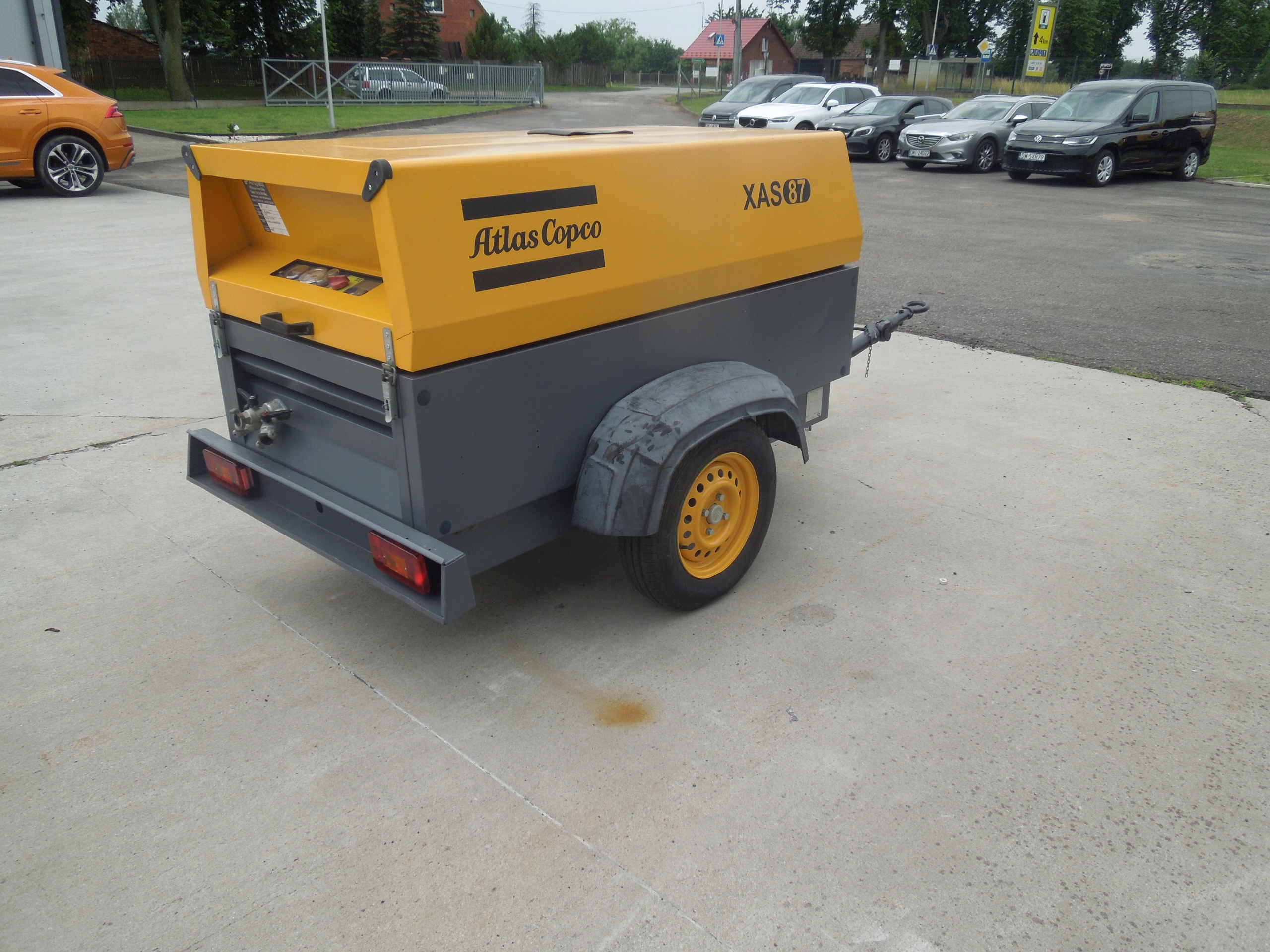 KOMPRESOR ATLAS COPCO XAS87 5,00m3 13r !! Marka Atlas Copco