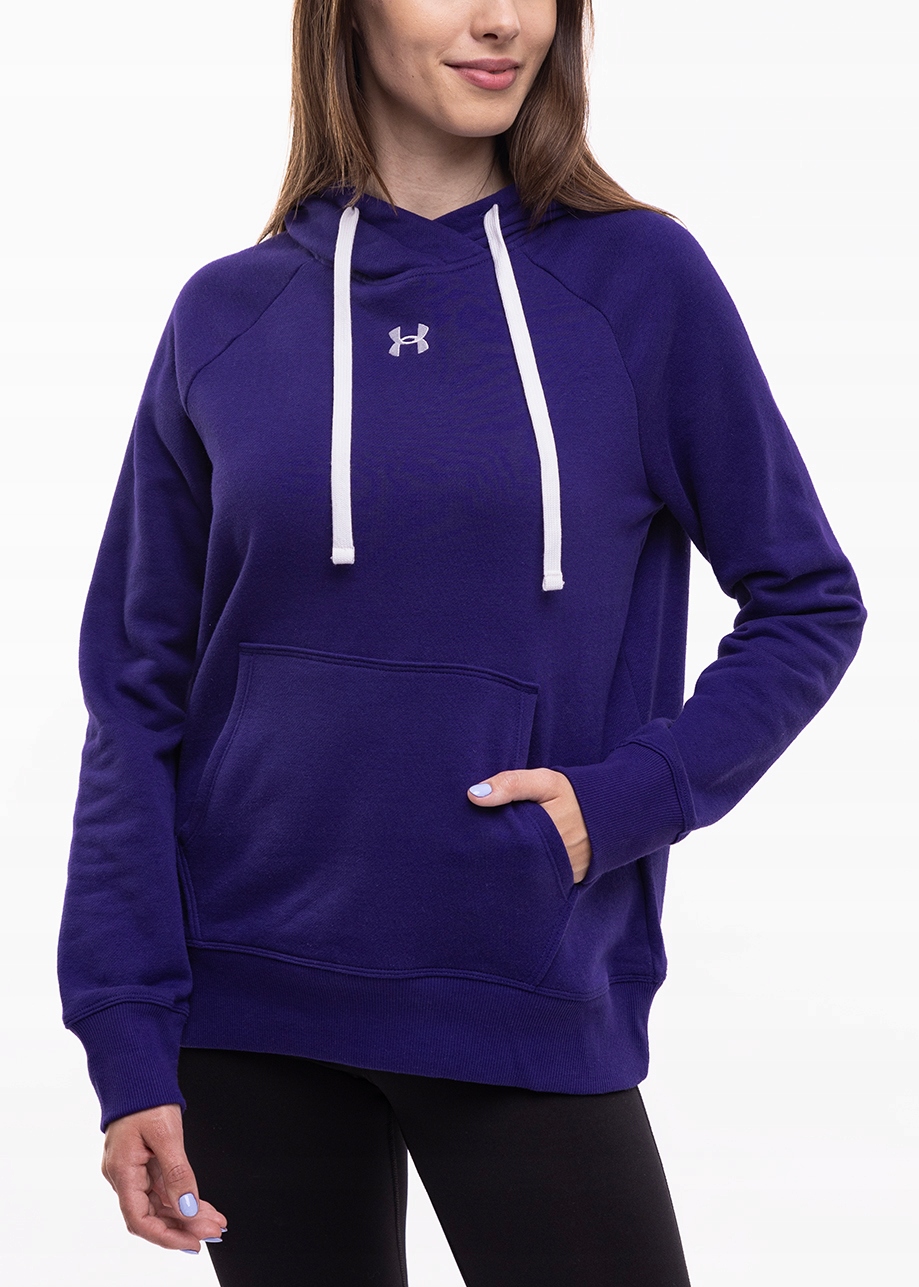 Under Armour mikina s kapucí sportovní bavlněná hoodie vel S