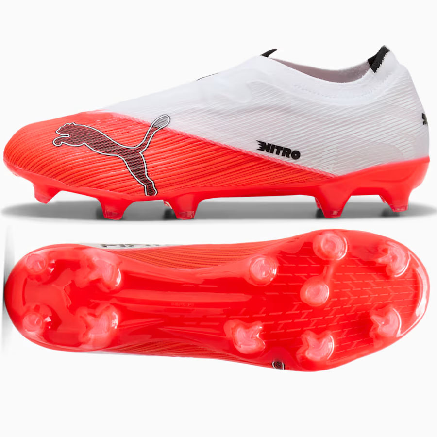 Boty Puma Ultra Nitro 7 Match LL Fg/ag 109141-01 červené 44
