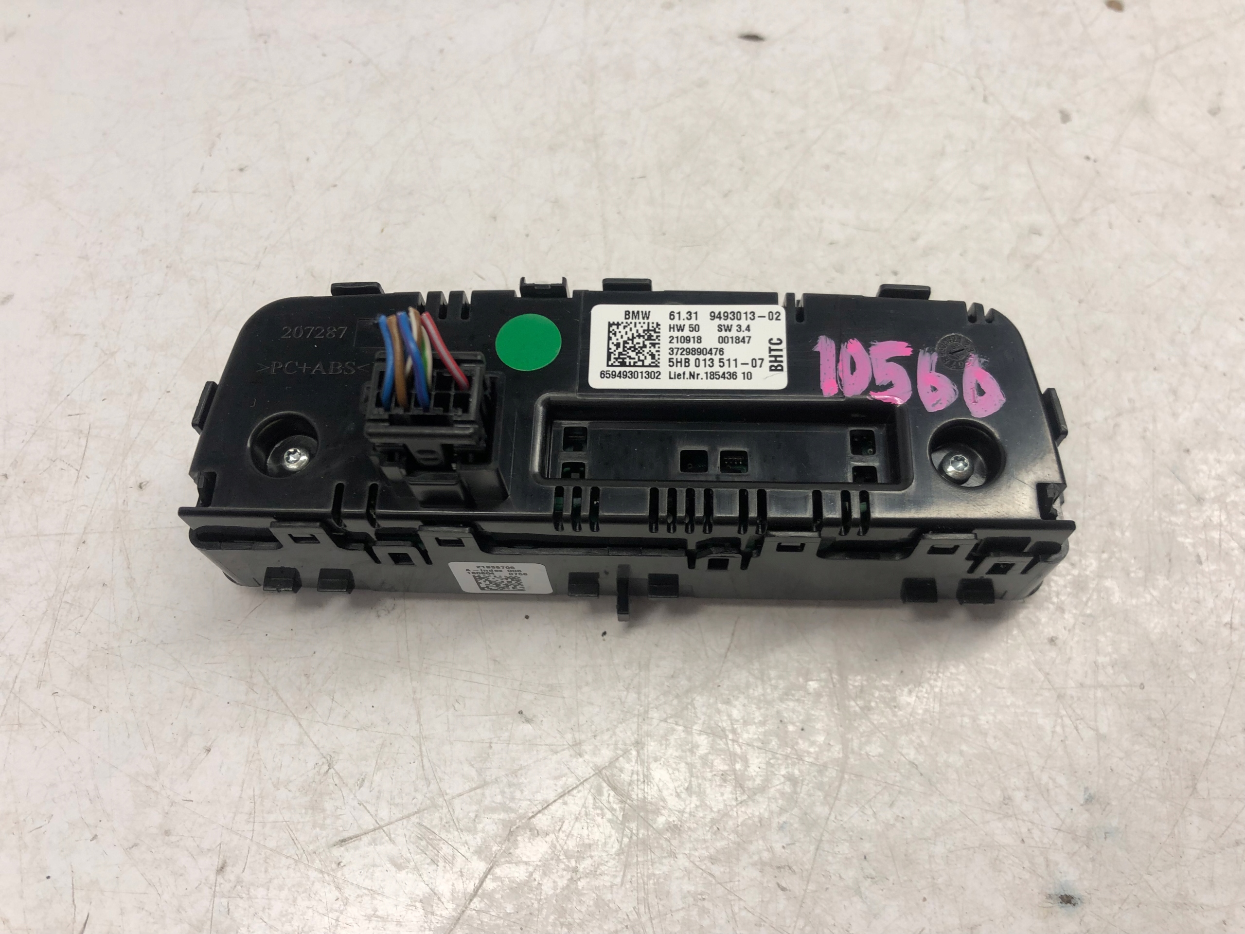 BMW 3 G20 G21 Unite commande clima Arrière 9493013