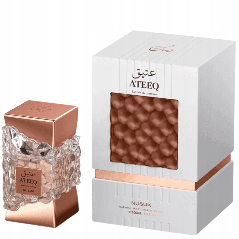 Oryginalne Perfumy Arabskie Nusuk Ateeq extrait de parfum 100ml+GRATIS