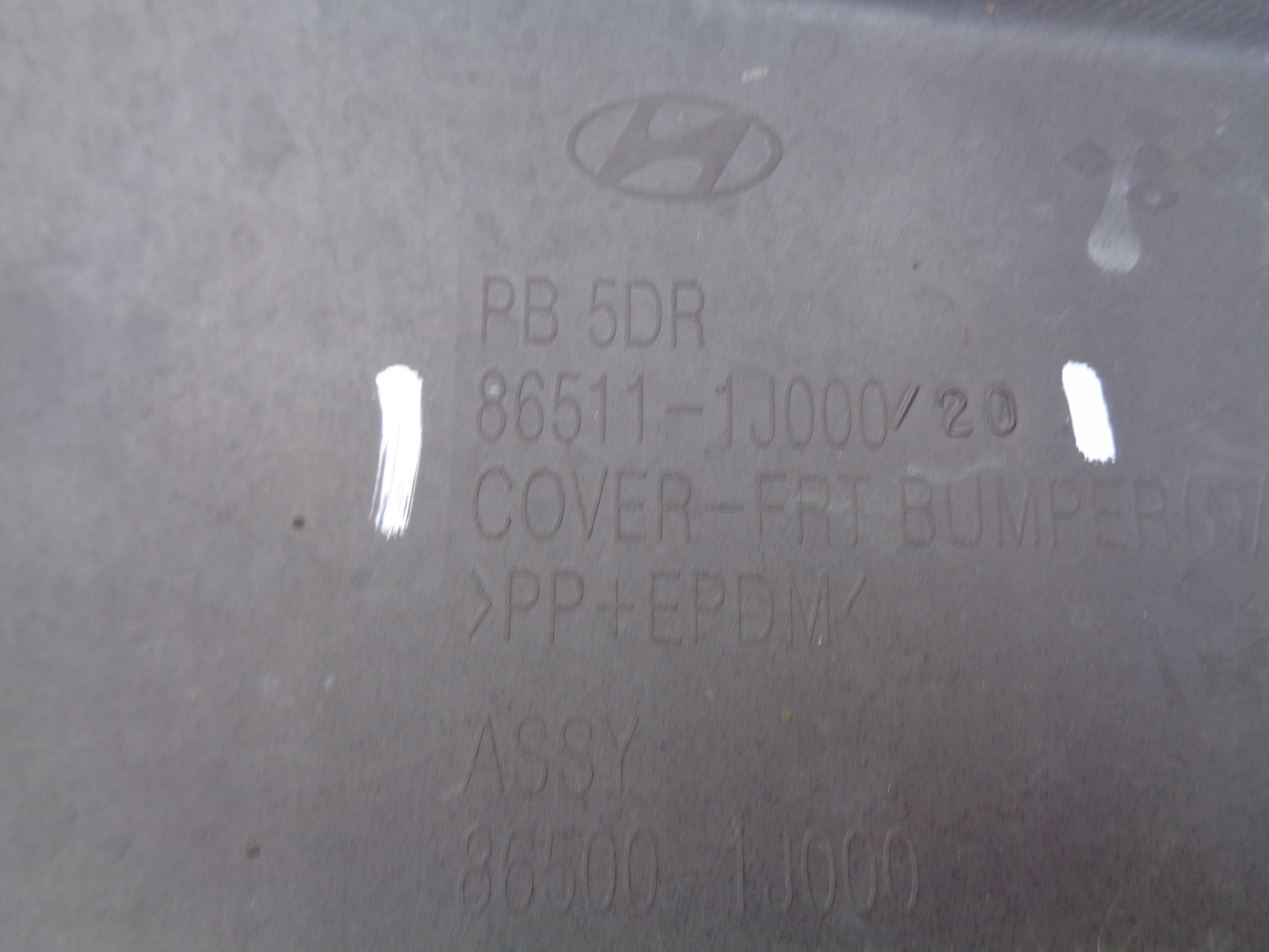 front bumper HYUNDAI I20 08-12 NR 31351