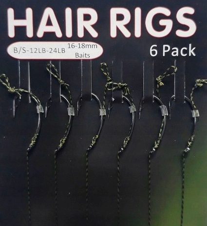 ZESTAW6x PRZYPON KARPIOWY WŁOSEM PLECIONKA HAK nr4 Kod producenta ŻYŁKA HACZYK PUSH STOP WŁOSIE WŁOSOWE RYBY MF