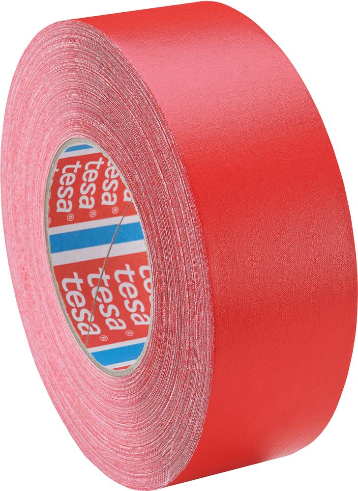 Textilní lepicí páska 19 mm x 50 m červená Tesa