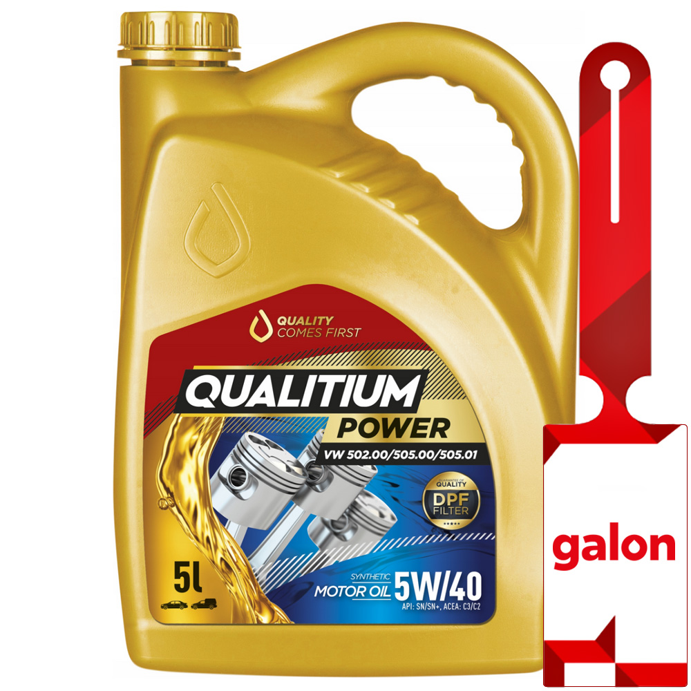 

Qualitium Power 5W40 5L syntetyczny olej silnikowy