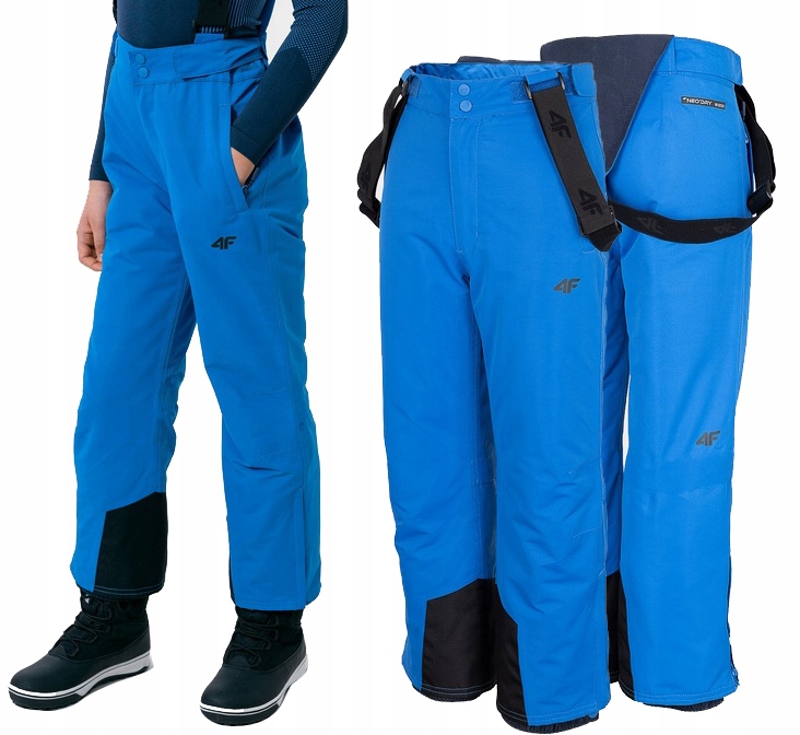 SPODNIE NARCIARSKIE 4F dziecięce JSPMN001 158