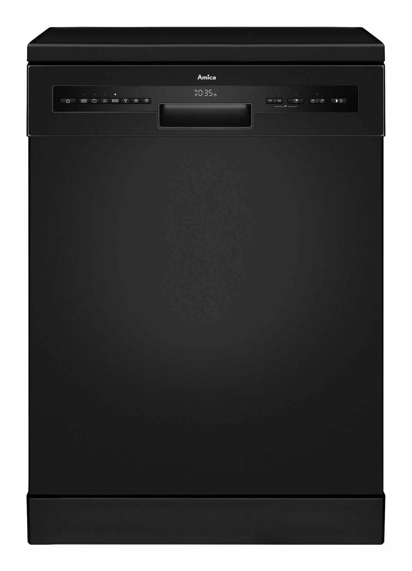 CZARNA ZMYWARKA WOLNOSTOJĄCA AMICA DFM66C8EOiBH | 60CM | SZUFLADA | OPENDRY