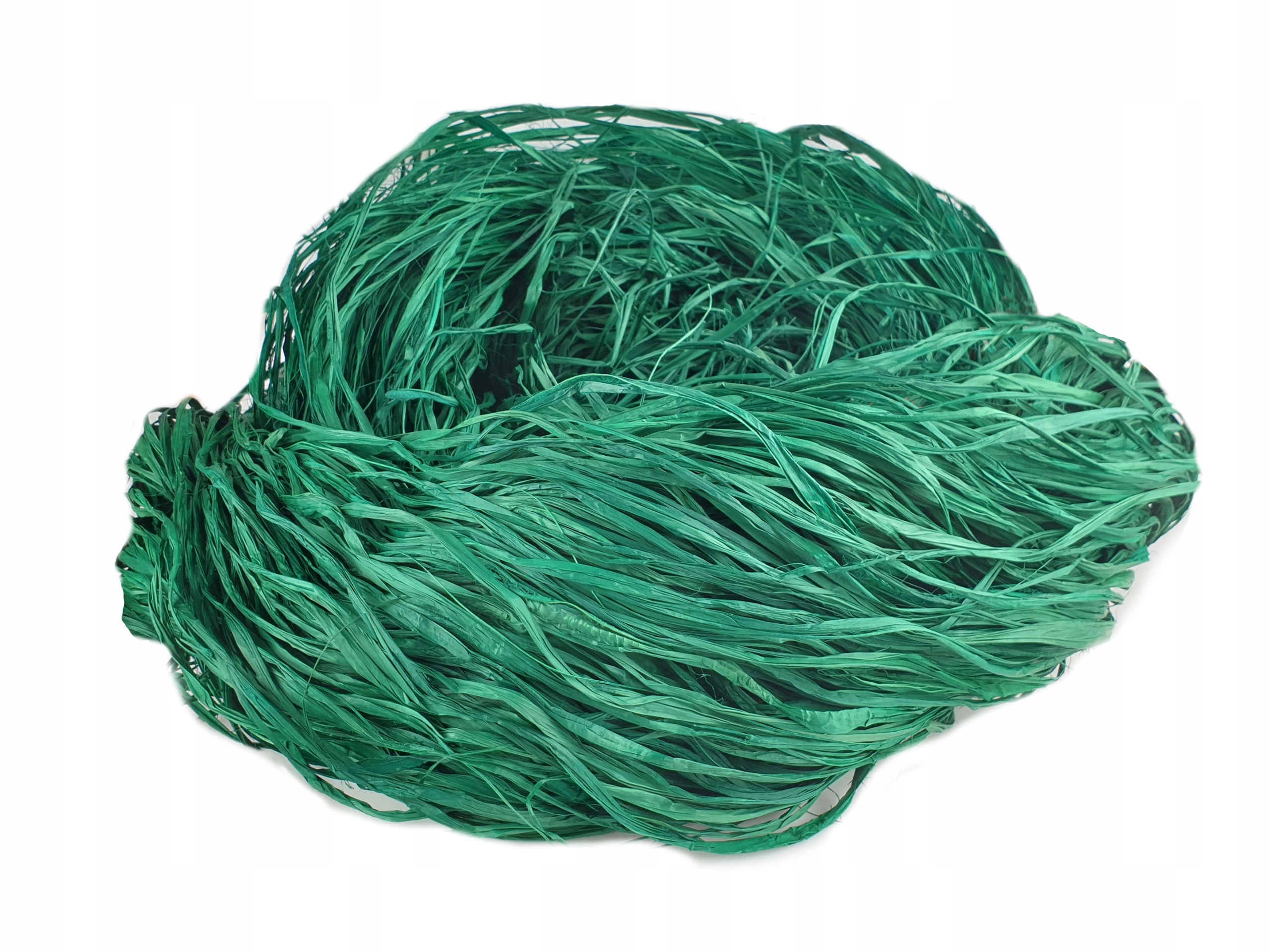 

Rafia Sznurek Wstażka Naturalna zielona 100 gram