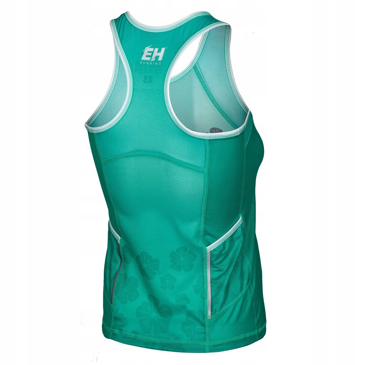 Bezrękawnik biegowy damski FLOWERS MIĘTOWY L EXTREME HOBBY Rękaw bez rękawów